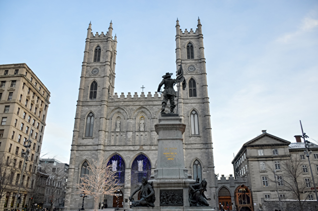 モントリオール・ノートルダム大聖堂/ Basilique Notre-Dame de Montreal